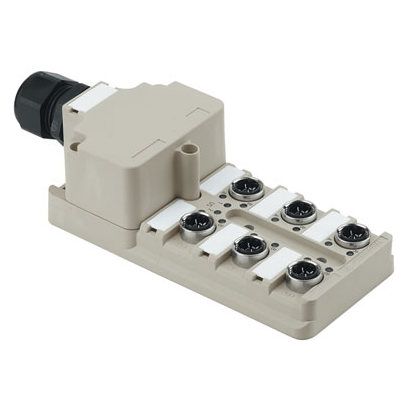 Weidmüller Sensor Aktor Verteiler 1760050000 Typ SAI-6-M 3P IDC 