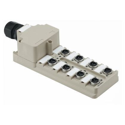 Weidmüller Sensor Aktor Verteiler 1766800000 Typ SAI-8-M 4P IDC 