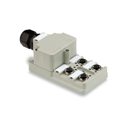 Weidmüller Sensor Aktor Verteiler 1807640000 Typ SAI-4-M 8P M12 