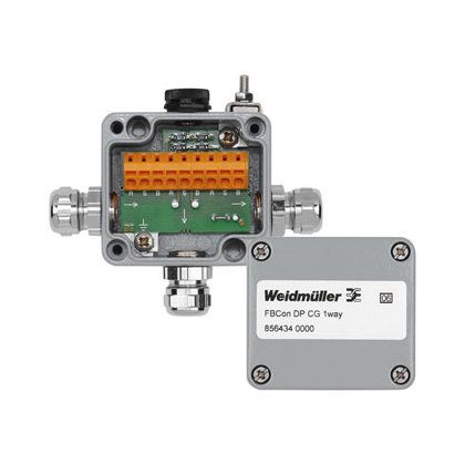 Weidmüller Standardverteiler 8564340000 Typ FBCon DP CG 1way 