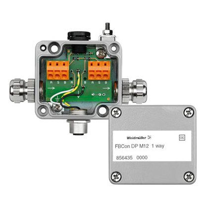 Weidmüller Standardverteiler 8564350000 Typ FBCon DP M12 1way 