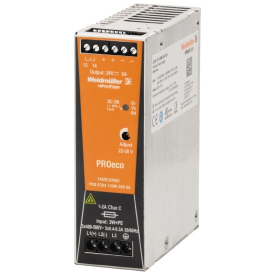 Weidmüller Stromversorgung 1469530000 Typ PRO ECO3 120W 24V 5A 