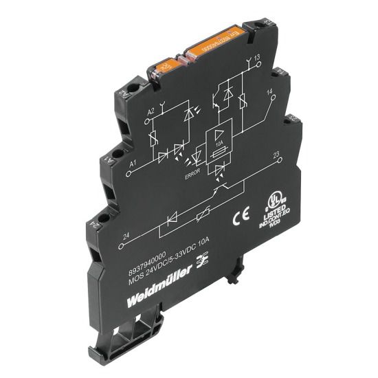 Weidmüller Solid State Relais 8937940000 Typ MOS 24VDC/5-33VDC 10A 