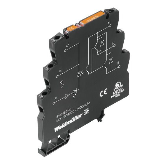 Weidmüller Solid State Relais 8937980000 Typ MOS 24VDC/5-48VDC 0,5A 