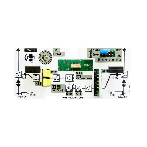 Wisi Rückkanalmodul 74536 Typ VX201085 